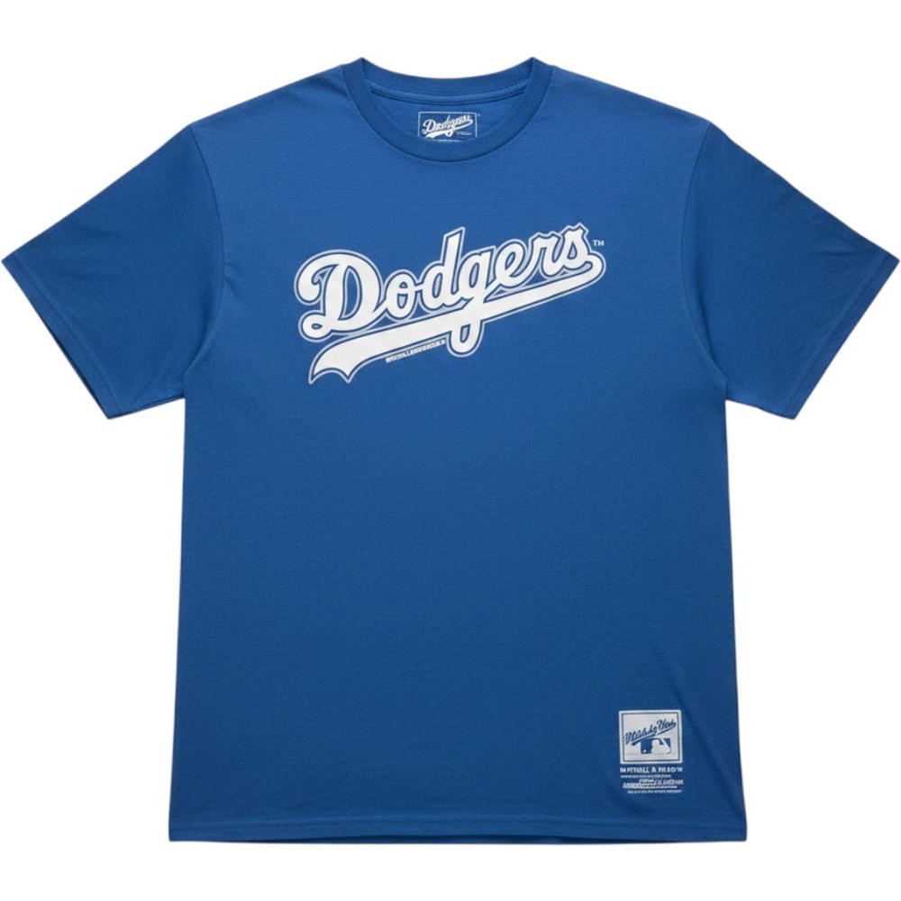 Mitchell & Ness Los Angeles Dodgers Cooperstown Collection Tee Shirt Mens XL NEW